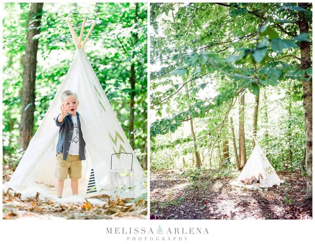 Fredericksburg Va Teepee Mini Session